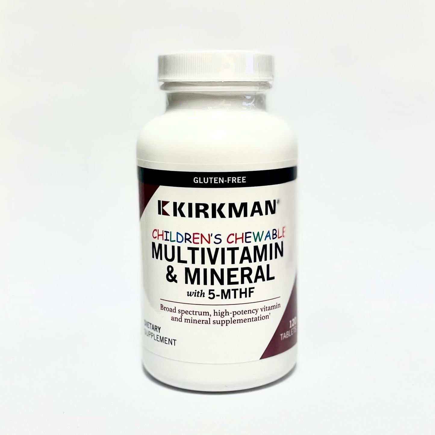 Kirkman Children's Chewable Multivitamin & Mineral + 5-MTHF